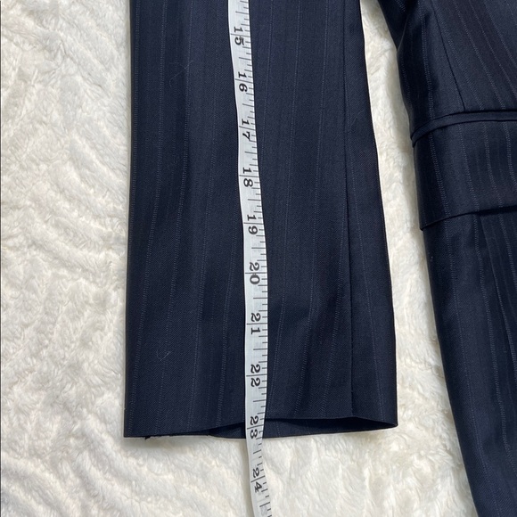 Versace Collection Men’s Pinstripe Wool Blazer Navy | EU 50 (≈ US 40R) - Picture 11 of 13